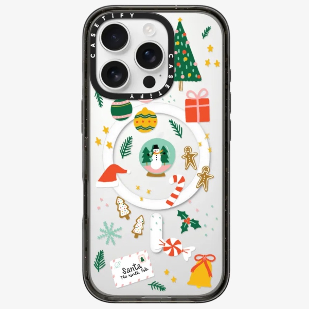 CASETiFY Christmas Everything Phone Case - Black
